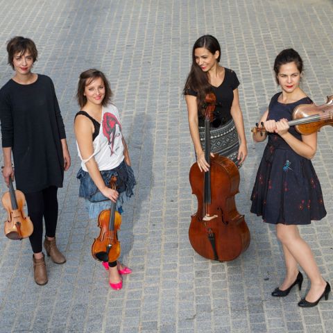 Le Quatuor Zaïde à Cortot !